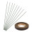 Simulation Flower Pole Floral Arrangements Suite Plastic 8