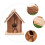 1St Vogelkooi Chocolade Kleur Creatief Vogelhuis Voor 11