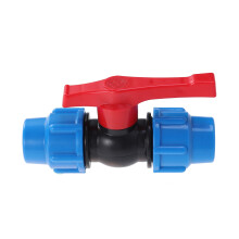 2 1/2" PE Gewinde Kugelhahn Für Aquarium Fischbecken Bewässerung Blau