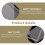 3Sets Clear Acrylic DIY Desktop Decor Tabletop Picture Display Stands 8