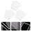 3Sets Clear Acrylic DIY Desktop Decor Tabletop Picture Display Stands 10