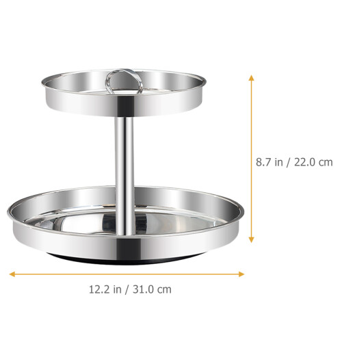 Mehrschichtiges Tablett Für , Snacks, Gemüse, -Hot-Pot-Zubehör 2
