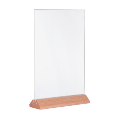 Praktische Menükartenhalter Aus Acryl Für Shop Hochzeit Party A5
