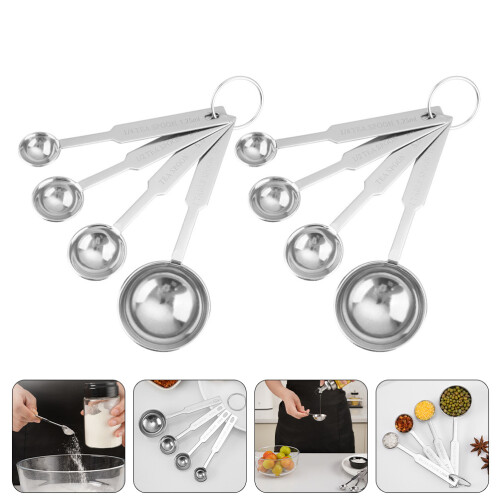 2 Sets Messbecher Mit Kochlöffel Zum Messen 2