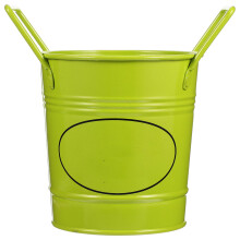 Mini Plantenemmer Decoratie Metaal Met Handvat