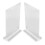 2Pcs Transparent Acrylic Sign Holders for Tabletop Display Stands 10