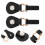 2St Kleding Accessoires Toggle Buckles Van Kunstleer En Metaal 7