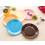 5Pcs Plastic Snack Plates Assorted Colors Food Grade PP Lightweight 4
