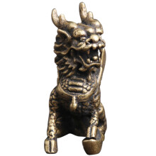 Kylin Bureau Ornament Van Duurzaam Messing Voor Office Decor