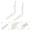 2St Type Terugslagers Voor Deuren Wit Plastic 4