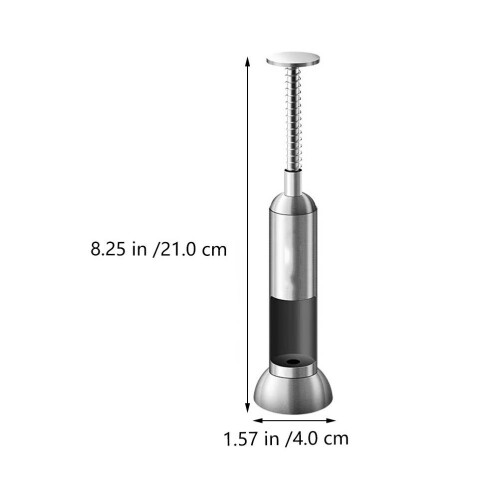1St Rote Dattel Entkerner Früchtekernentferner (Silber) 1