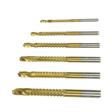 6Stk 3mm-8mm Schnellarbeitsstahl Spiralbohrer Bohrwerkzeug