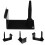 Raindrops Flute And Saxophone Holder Black Iron 1set 10