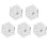 5 Zeshoekige Plugs Met Knop Beugel 3