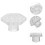 5 Zeshoekige Plugs Met Knop Beugel 2