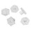 5 Zeshoekige Plugs Met Knop Beugel 5