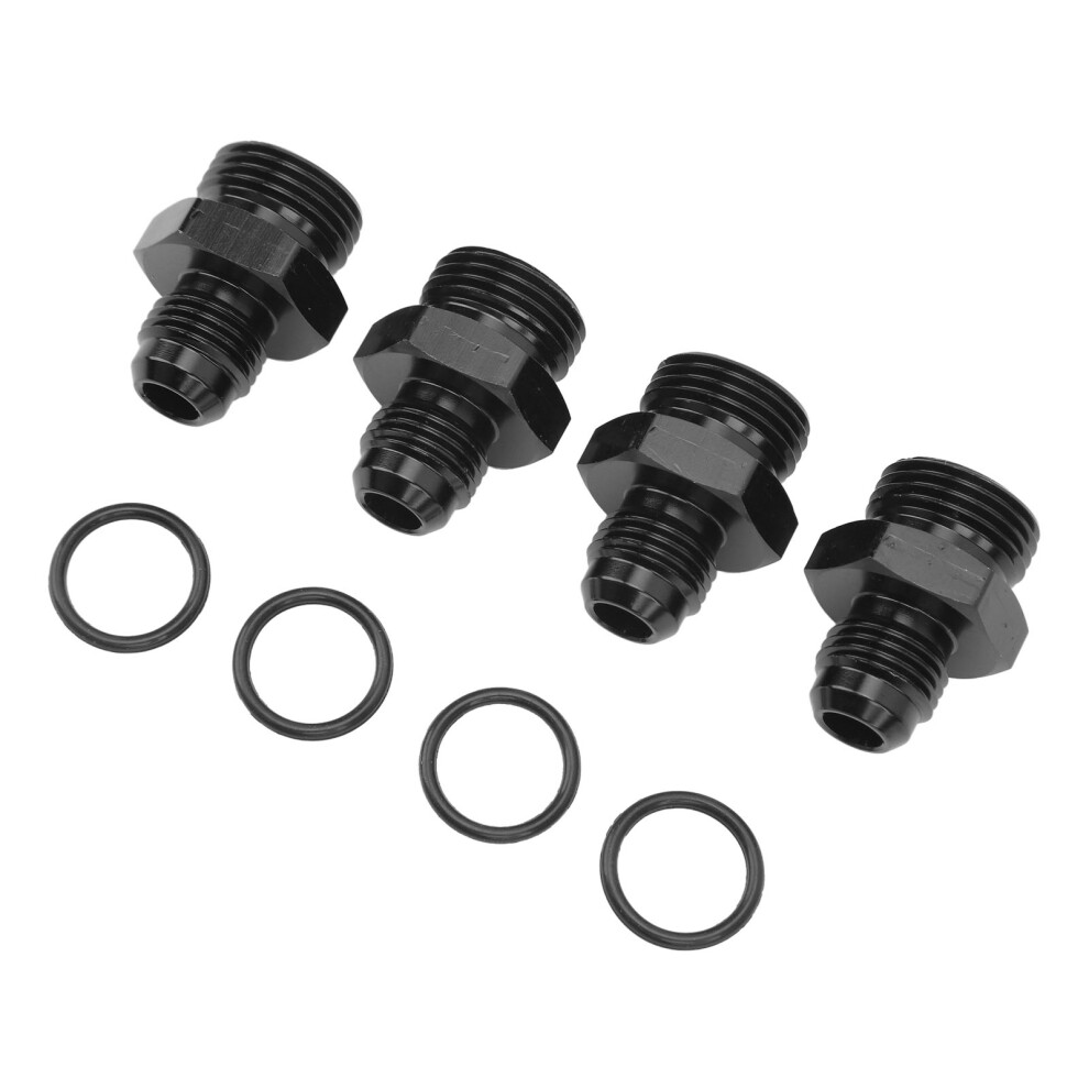 4Pcs Orb Male Adapter 8An To 6An Aluminum Alloy 1500Psi Fitting 4051353556931