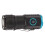 Mini 2000lm LED Flashlight 75x30mm USB C Rechargeable Waterproof 12