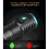 Mini 2000lm LED Flashlight 75x30mm USB C Rechargeable Waterproof 4