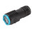 Mini 2000lm LED Flashlight 75x30mm USB C Rechargeable Waterproof 16