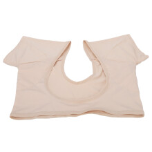 Skin Color Armpit Sweat Vest M Size Short Sleeve Fast Dry Absorbent