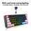 Gaming Keyboard with RGB Backlight + Mouse Kit Max 3200DPI 61 Keys 5