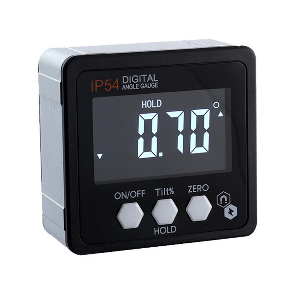 Digital Protractor Inclinometer, Mini Lcd, Electronic Portable 4X90 Degree Angle Finder, Angle Measurement Tool 9393856256402