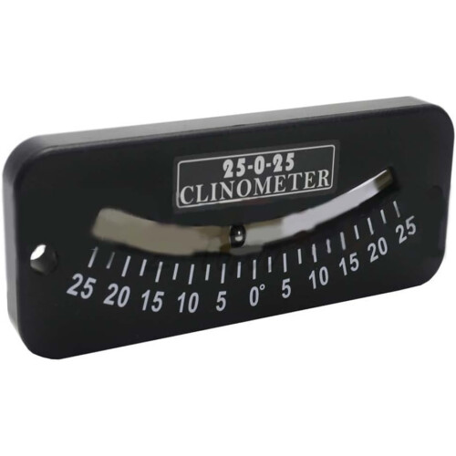 Boat Navigation Inclinometer Mini Protractor Angle Measuring Instrument For Marine Routes ABS Material Construction(1) 1