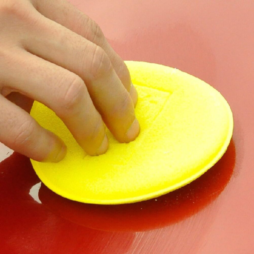 Washing And Waxing Sponges For Cars, 10-Piece Cotton Polish Applicator Set For Wax And Sealant 9393856256723