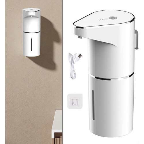 Automatic Foam Dispenser Touchless Sensor USB Charging For Quick Handwashing 2