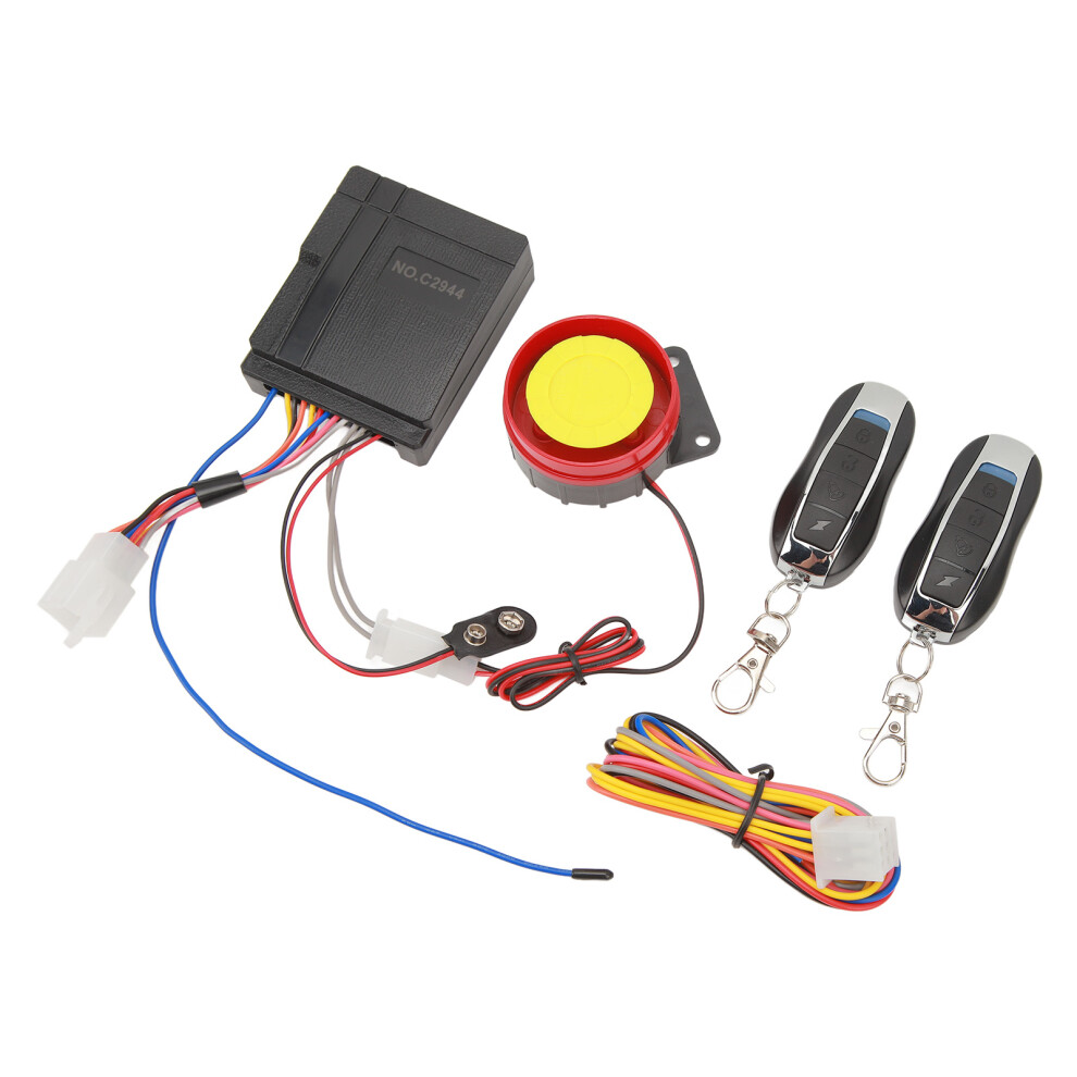 Motorbike Security Alarm System High Sensitivity & Remote Control Loud Alarm 8121353563881