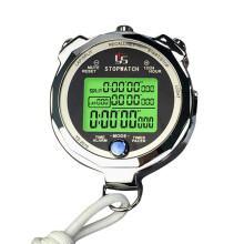 Digital Sport Stopwatch Model 0001, 1/100 Sec, Luminous Display, 200 Memory, Sports Competition Training