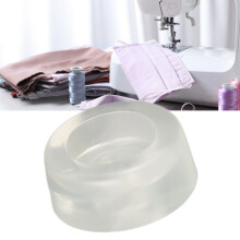 Elastic Clear PVC Sewing Machine Feet - Skid Resistant & Durable Set of 4