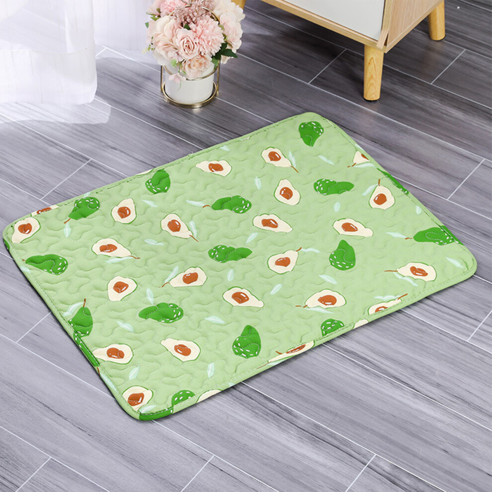 Pet Cushion Four Seasons Green Avocado 40x30cm Soft Pure Cotton-image-OPC-PKZPJGW-NEW