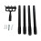 4-Section Adjustable Weeding Rake with Stainless Steel Construction 3