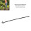 4-Section Adjustable Weeding Rake with Stainless Steel Construction 5