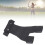 Artificial Leather 2-Finger Archery Hand Guard Protector Adjustable Black 16