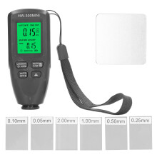 Car Paint Thickness Gauge 0-2000um Black