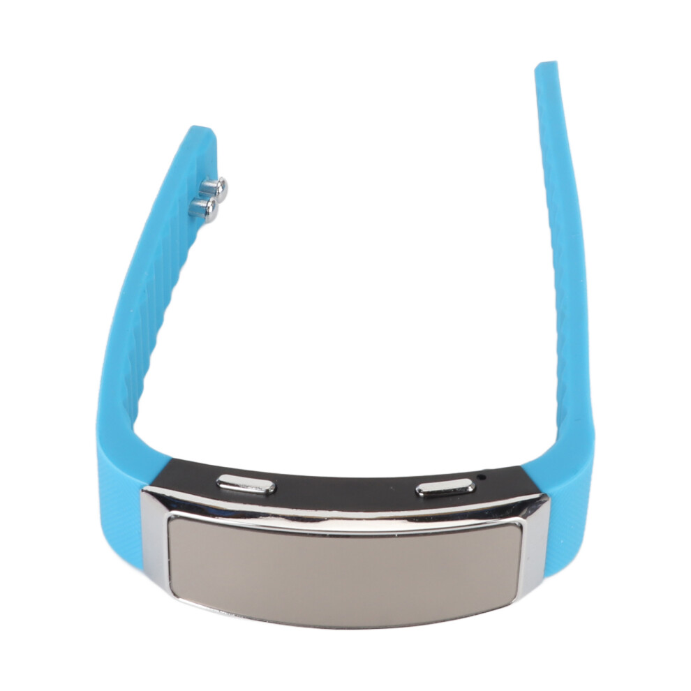 32Gb Hd Voice Activated Recorder Watch With Noise Reduction Blue 4401353570787