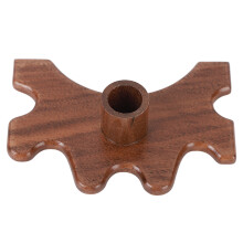 Walnut Wood Pool Cue Bridge Head for Billiards Table Game Competition