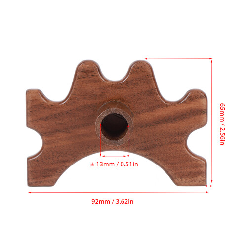 Walnut Wood Pool Cue Bridge Head for Billiards Table Game Competition 1