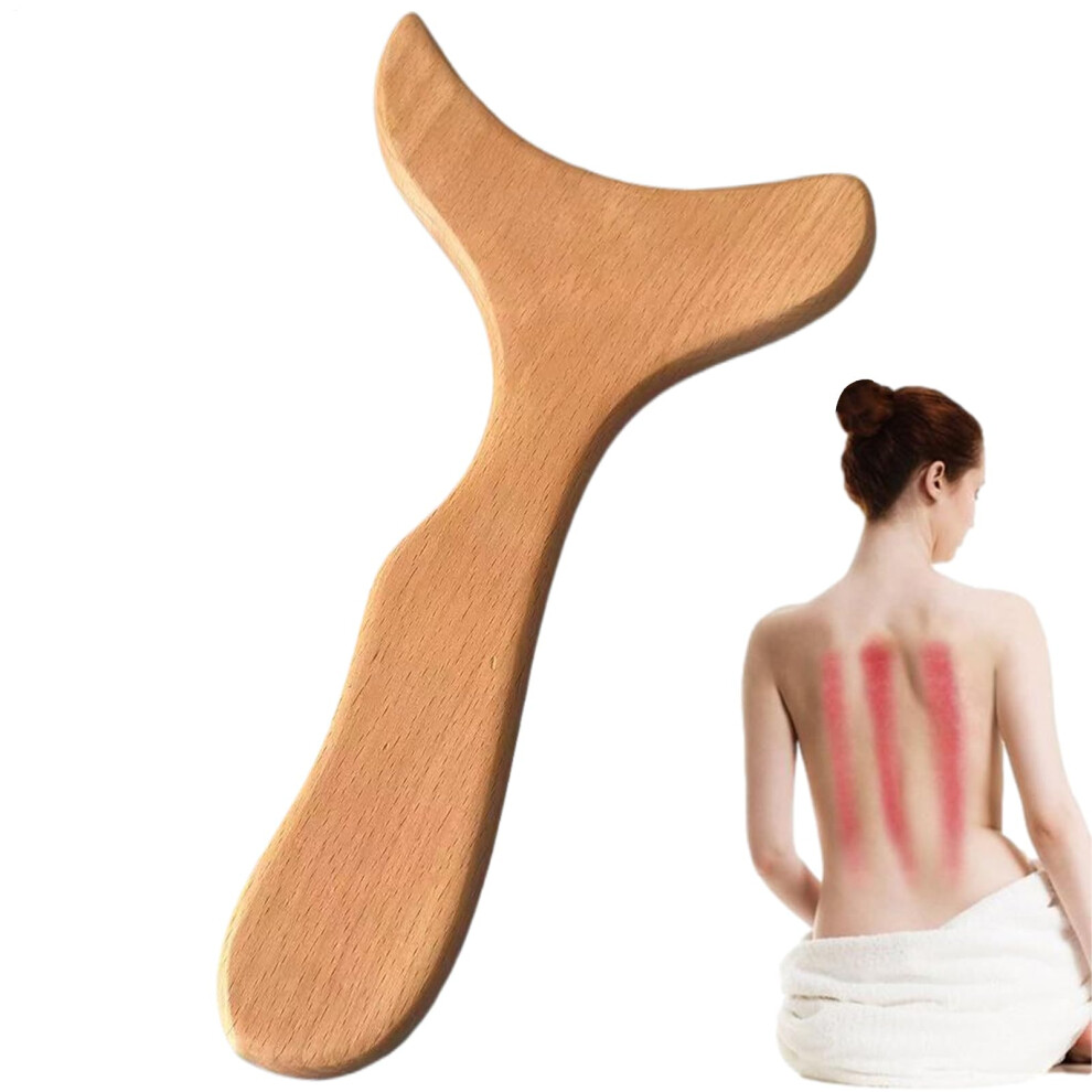 Unisex Massage Comb Portable Natural Wood Body Massager Manual Health Accessory Stress Relief Headache Relief Facial Scalp