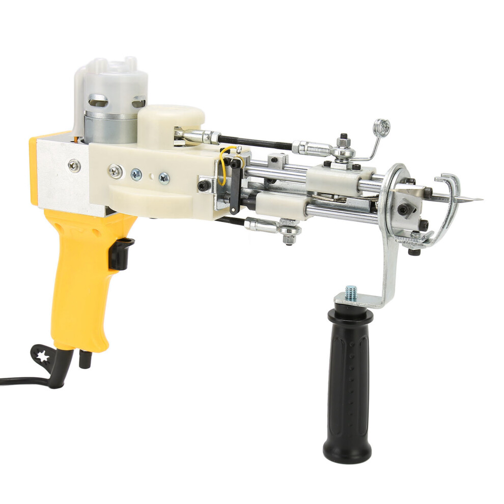 2 in 1 Rug Tufting Machine, Adjustable Speed, Handcrafted DIY Gun, 100â240V Yellow, AU Plug-image-OPC-PKZPMZS-NEW
