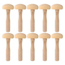 10Pièces Outils Gravure Rouleaux Encre Bois Durable Usage Décor Ivoire