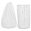 2Stk Leichte Polyester Filterbeutel Weiß Für Nussmilch Und Wein 1