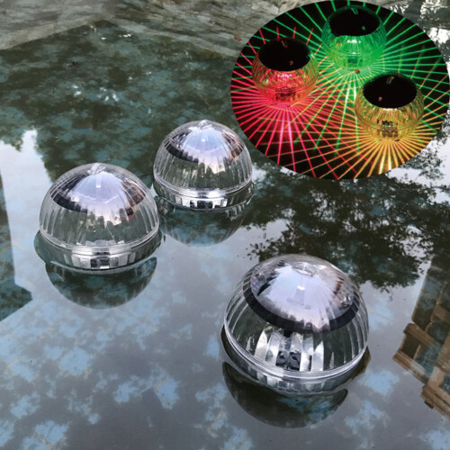 3 Solar Wasserschwimmerleuchte Für Teich Garten Pool 2