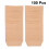 100 Einweg Box Bootform Kraftpapier 2