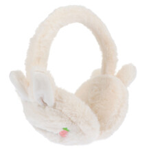 Earmuff Süßer Winterohrschutz Rund Weiß 1 Satz
