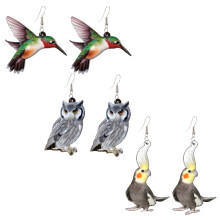 3 Paar Feiner Ohrschmuck Kreative Ohrringe Miss