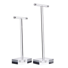 1Set Acrylic Earring Display Rack White Jewelry Storage Stand